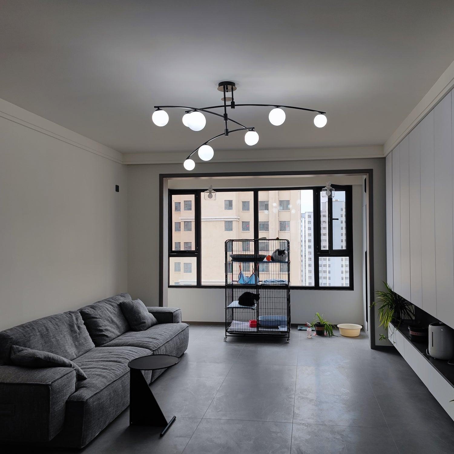 Lustra Kronleuchter Lang Arm Modern 6 Licht-Letslighting