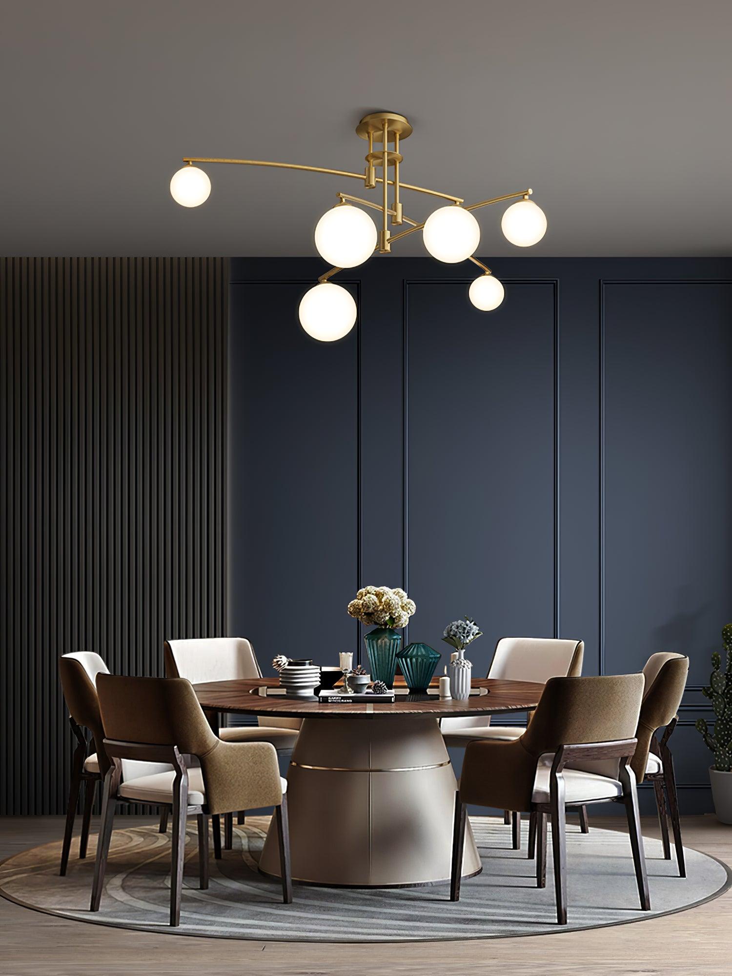 Lustra Kronleuchter Lang Arm Modern 6 Licht-Letslighting