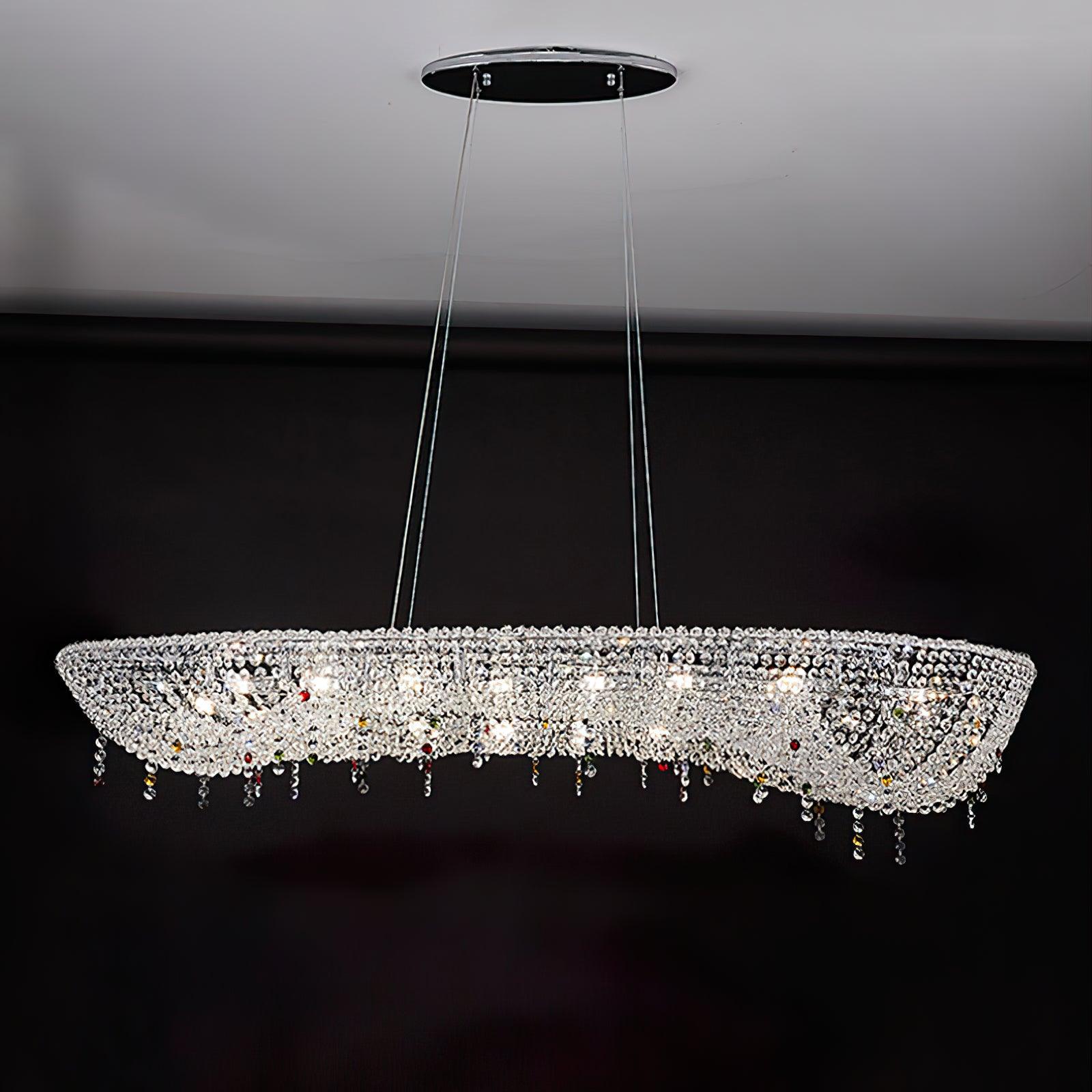 Aeliora Embellished Crystal Pendant Light - Blowlighting