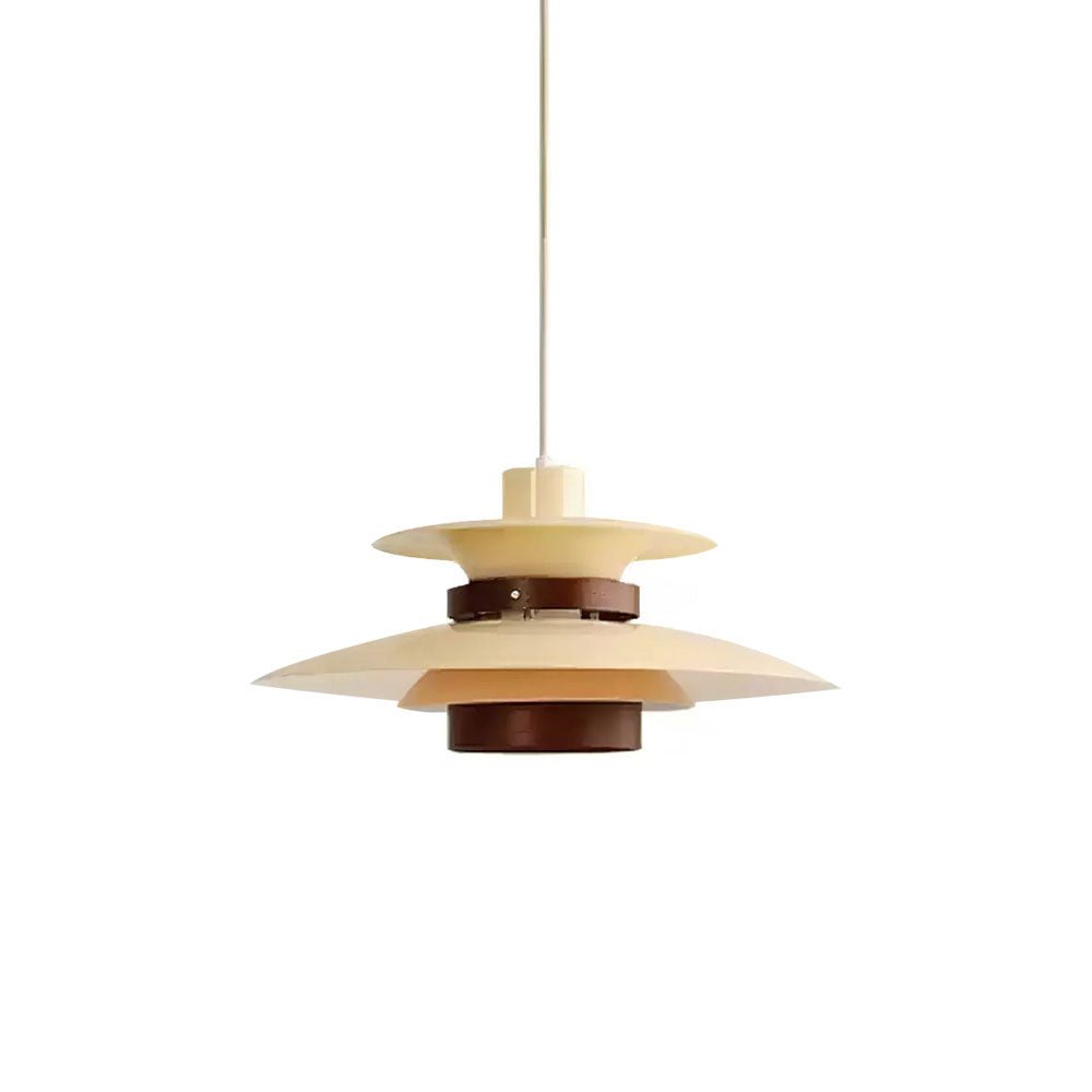 Solara Pendelleuchte Holz Schichtschirm Nordic Esszimmer-Letslighting