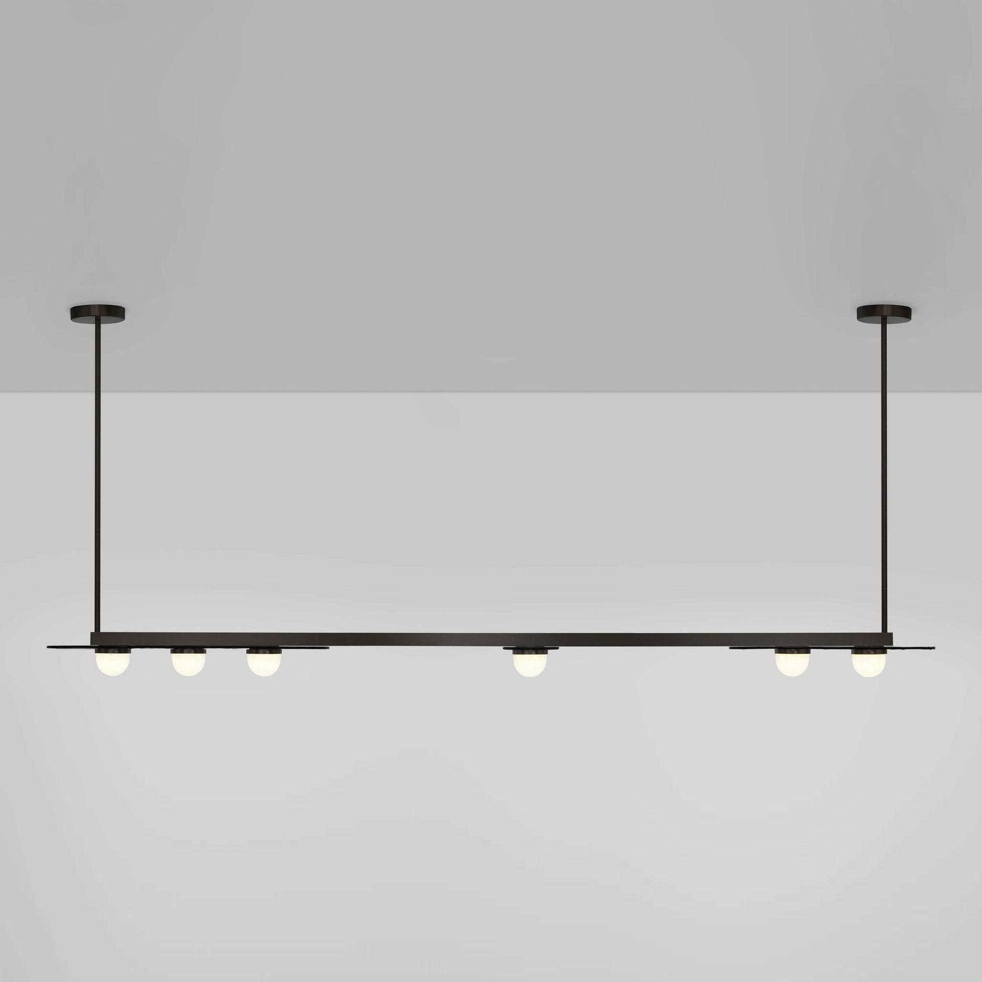 Lustra Kronleuchter LED Linear Goldrahmen-Letslighting