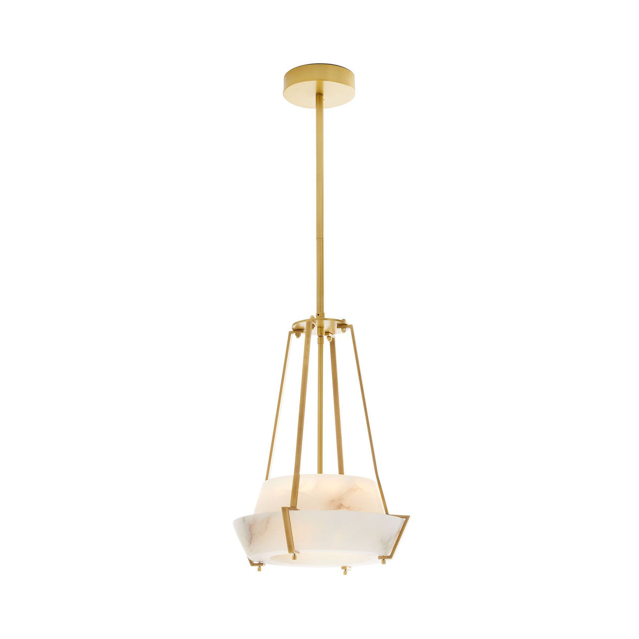 Avlireth Modern Minimalist Metal Alabaster Pendant Lamp - Letslighting