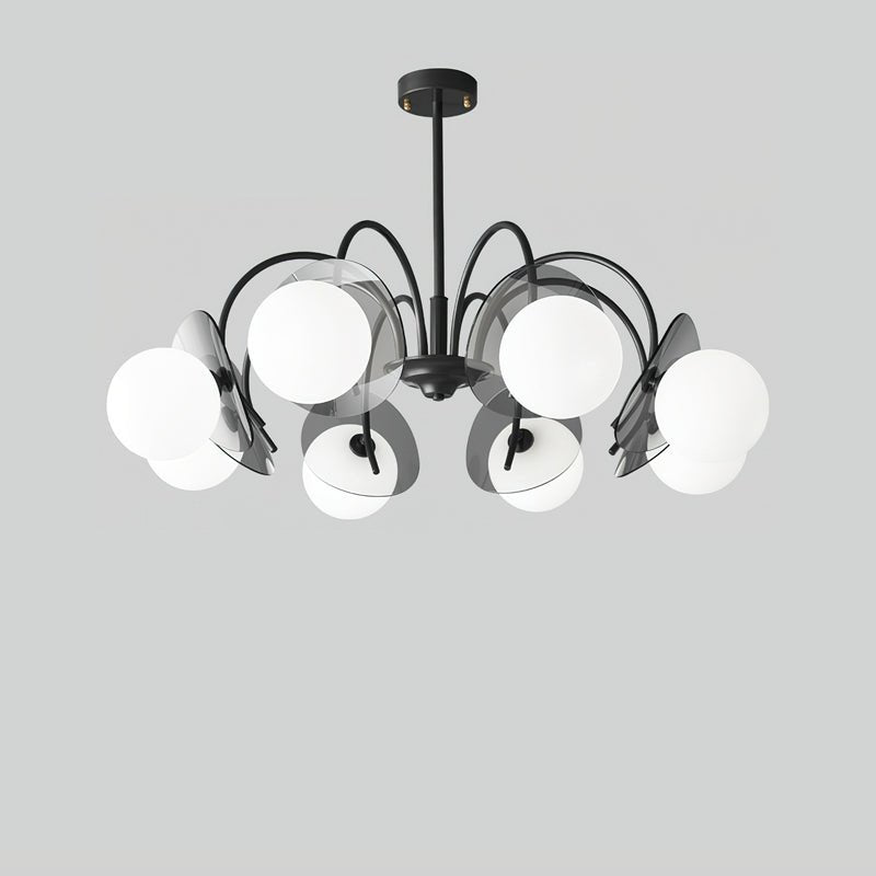 Aurora Kronleuchter Globus Arm Skulptural-Letslighting