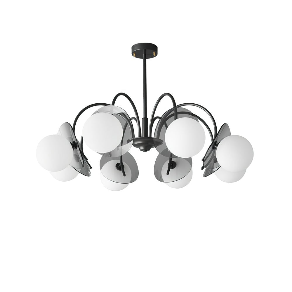 Aurora Kronleuchter Globus Arm Skulptural-Letslighting