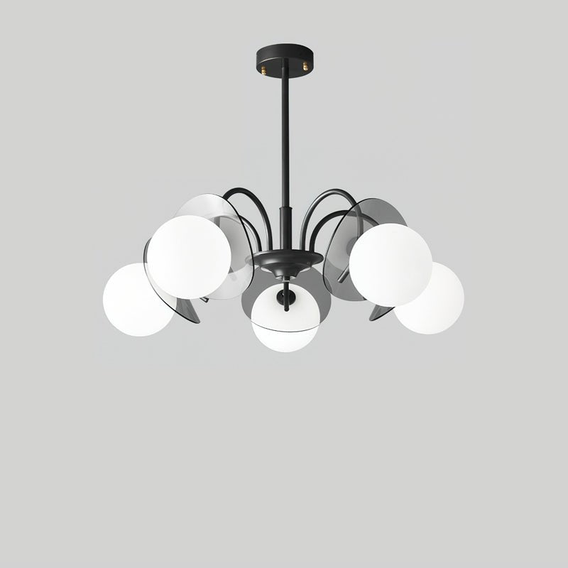 Aurora Kronleuchter Globus Arm Skulptural-Letslighting