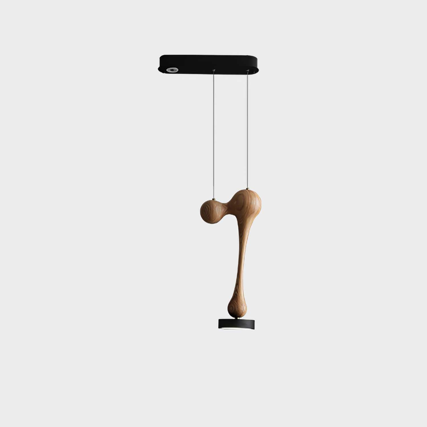 Drovia Rustikale Pendelleuchte aus Holz-Letslighting