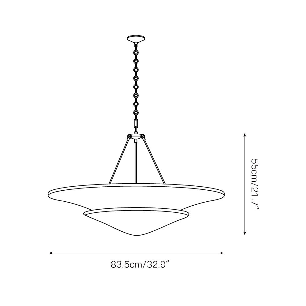 Avinisra Eleganter Moderner Messing-Kronleuchter-Letslighting