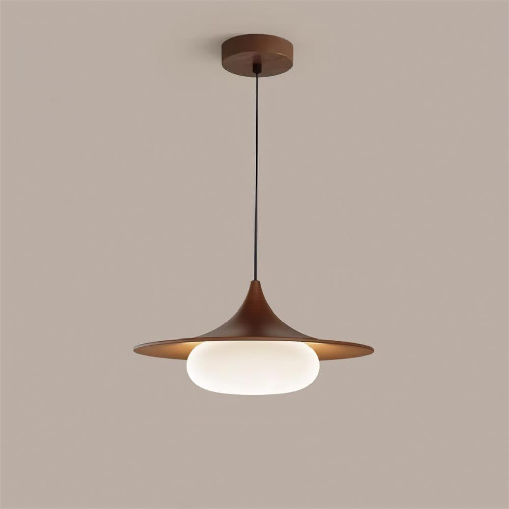 Ovelis Pendelleuchte Modern Holz Glas-Letslighting