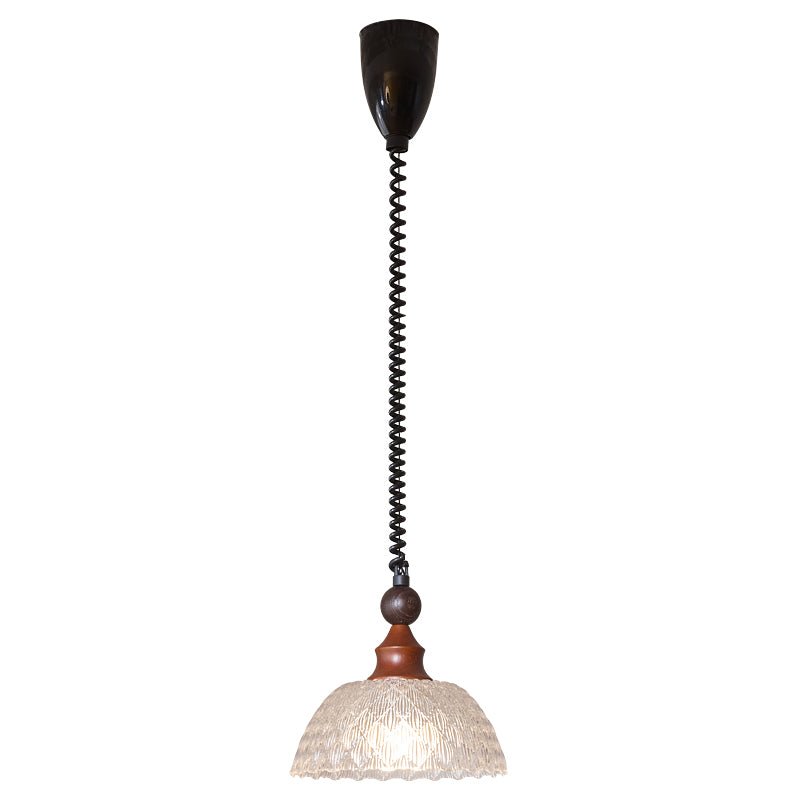 Nydoreth Eleganz Vintage Kunst Holz Pendelleuchte-Letslighting