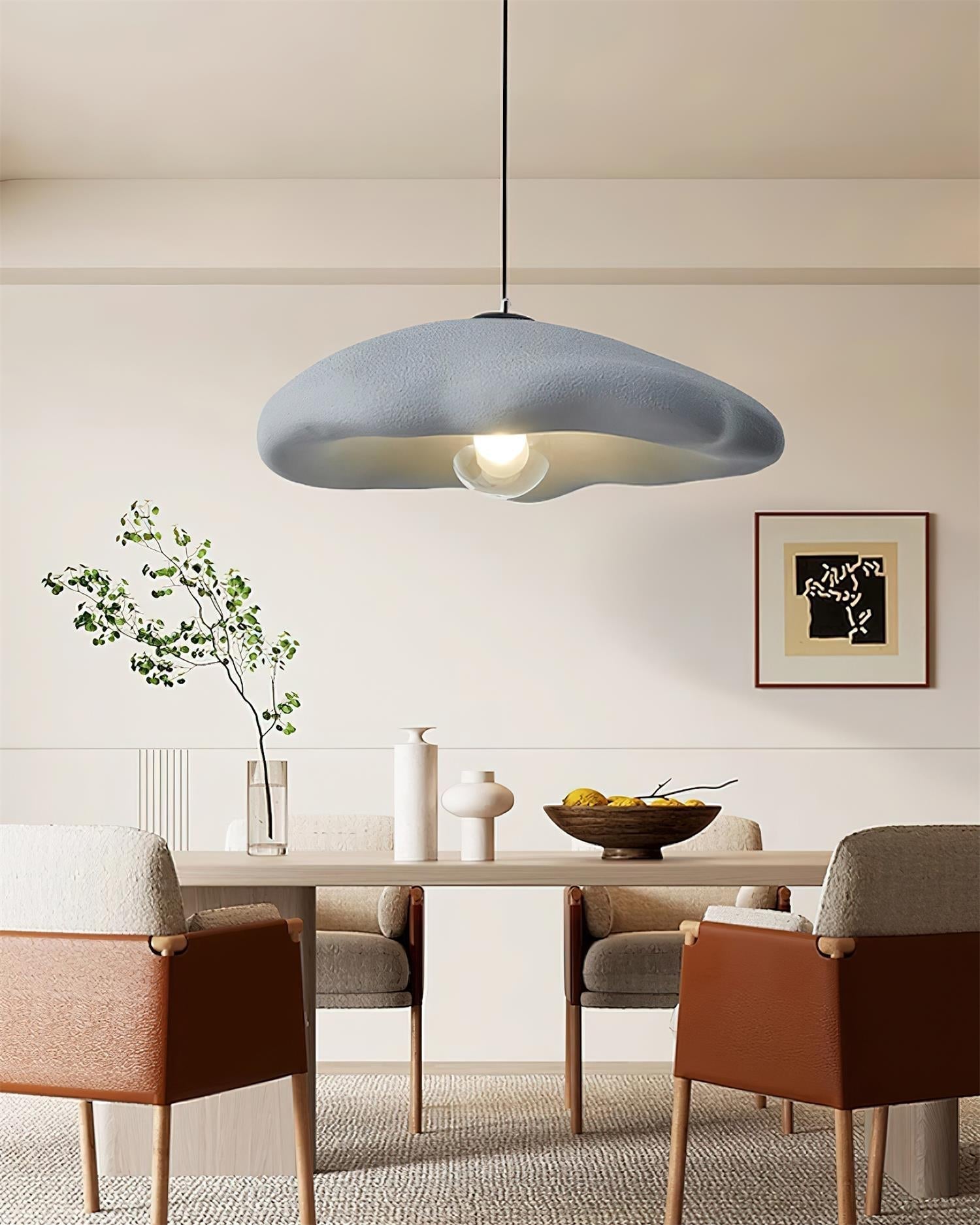 Odiva Pendelleuchte Minimalistisch Organisch Wohnzimmer-Letslighting