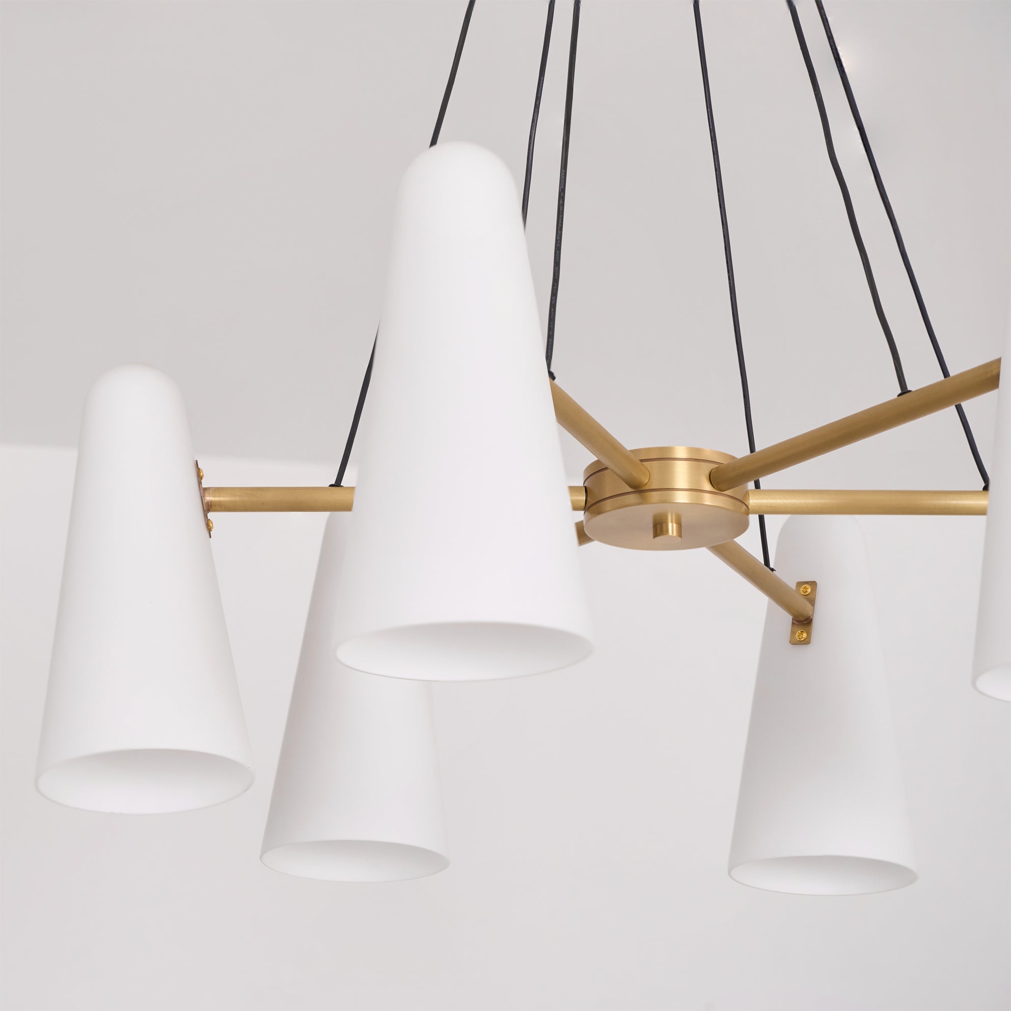 Artemis Chandelier Cone-Shaped-Letslighting