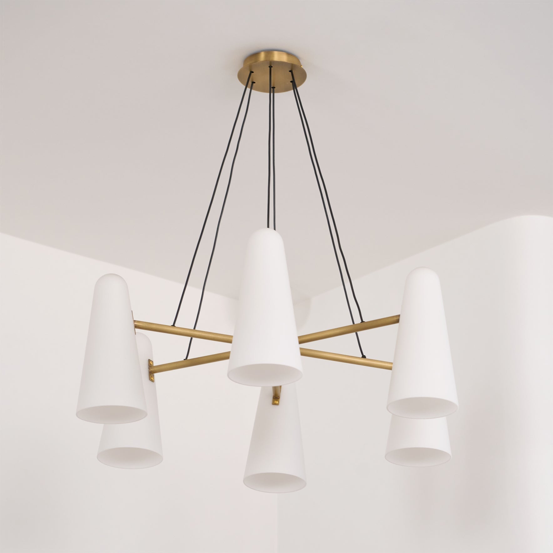 Artemis Chandelier Cone-Shaped-Letslighting