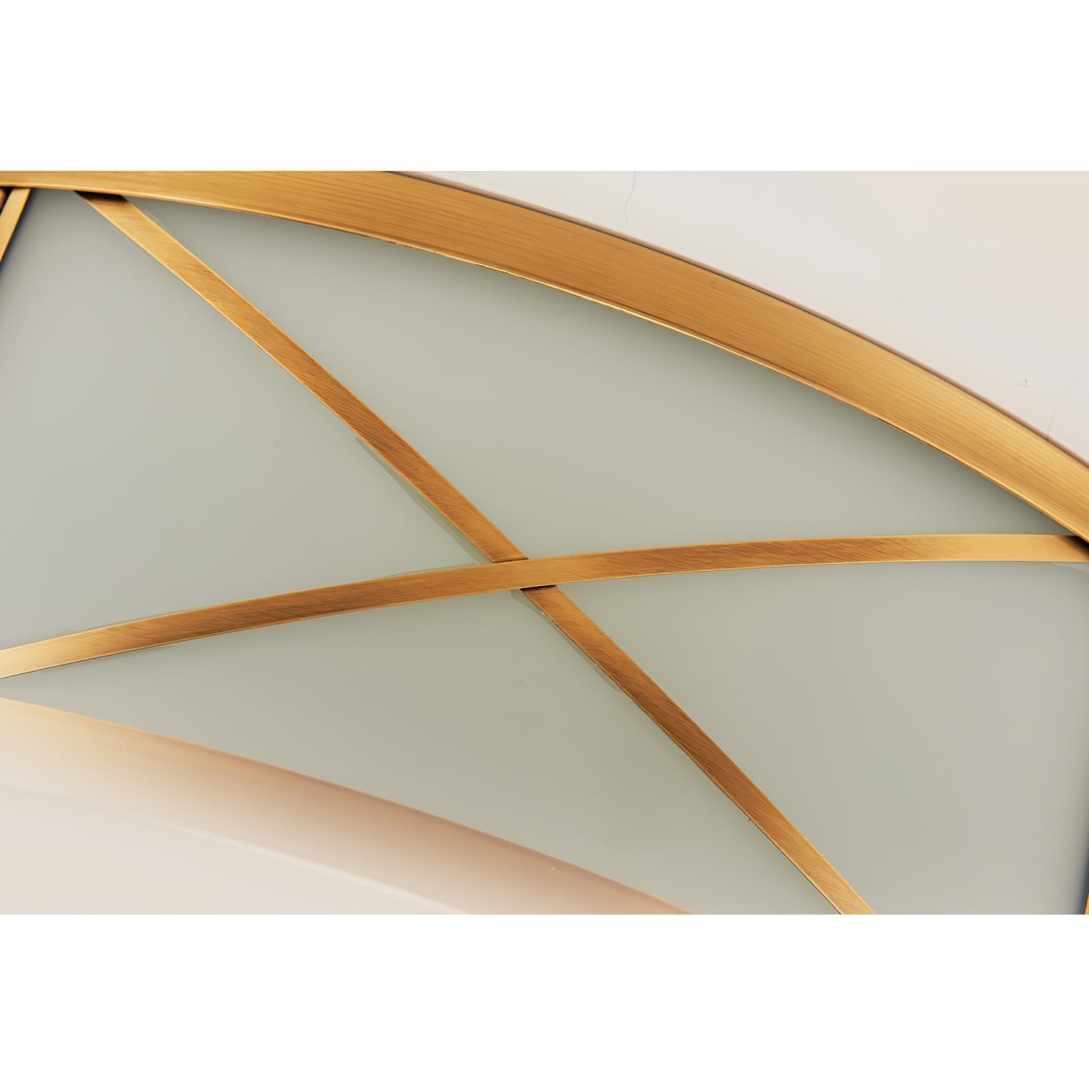Vovene Moderne Deckenleuchte aus Messing und Glas-Letslighting