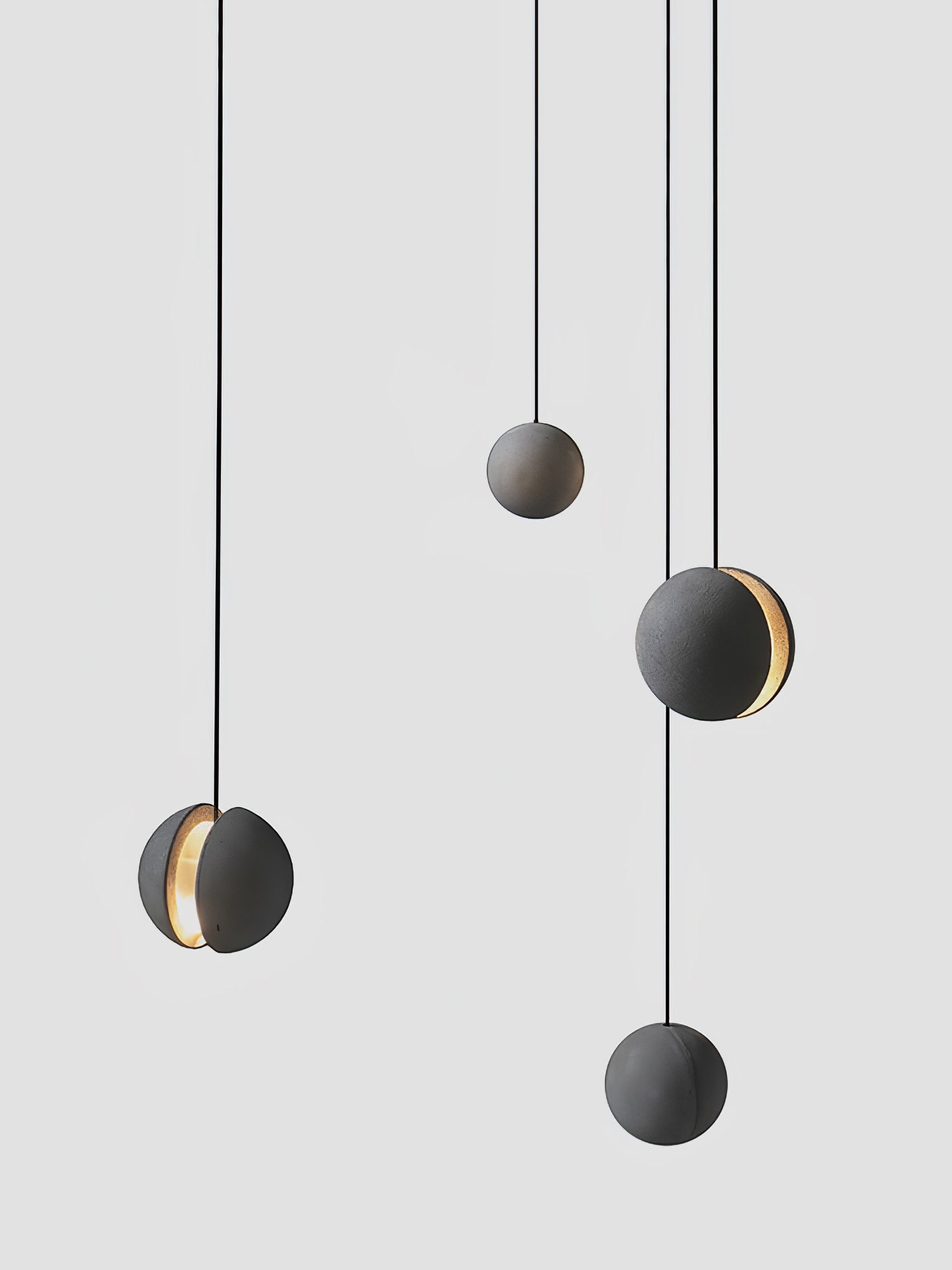 Moon Concrete Pendant Lamp - Blowlighting