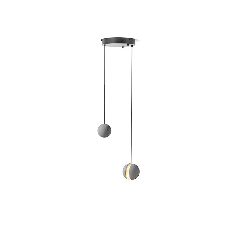 Moon Concrete Pendant Lamp - Blowlighting