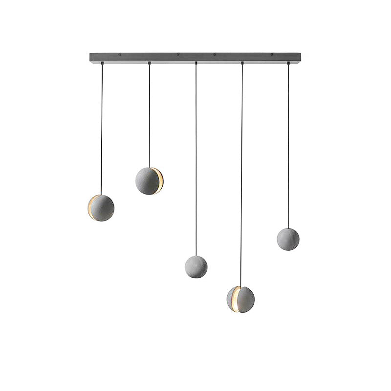 Moon Concrete Pendant Lamp - Blowlighting