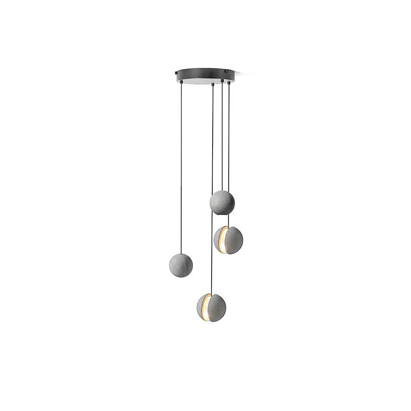 Moon Concrete Pendant Lamp - Blowlighting