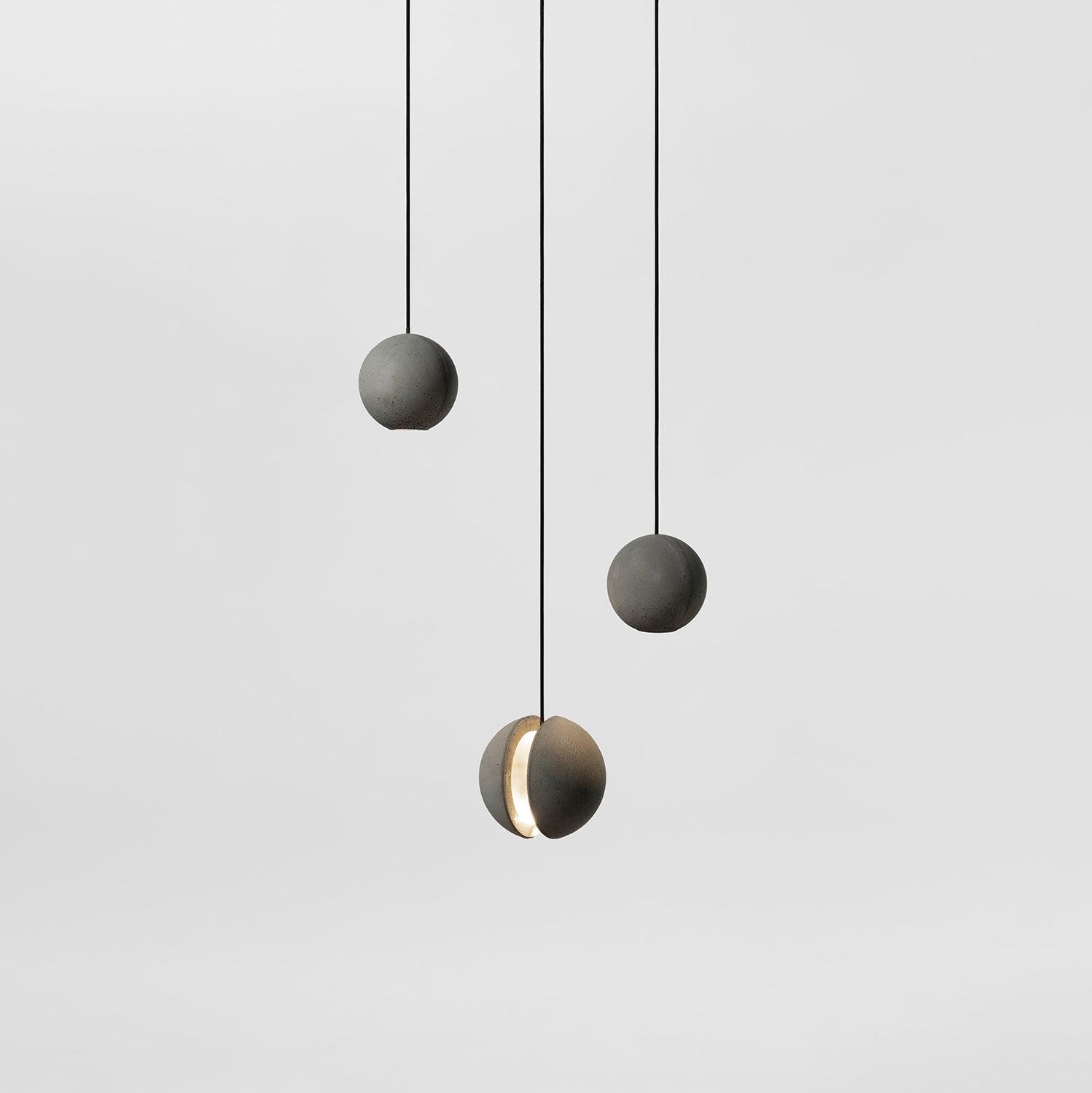 Moon Concrete Pendant Lamp - Blowlighting