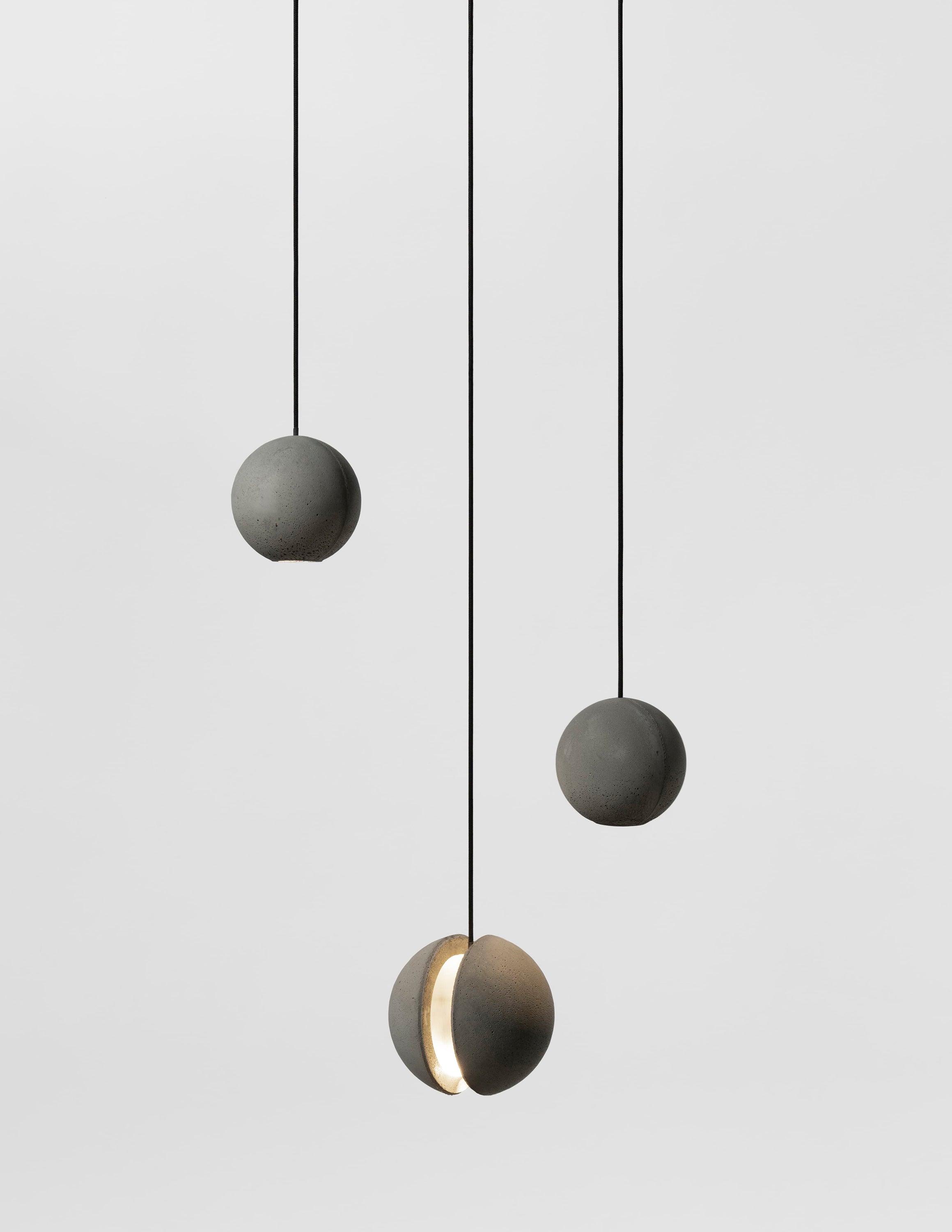Moon Concrete Pendant Lamp - Blowlighting