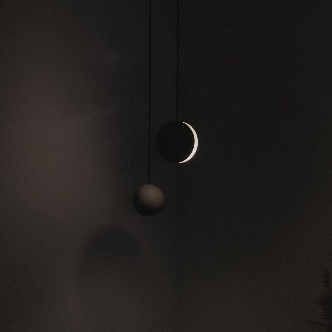 Moon Concrete Pendant Lamp - Blowlighting