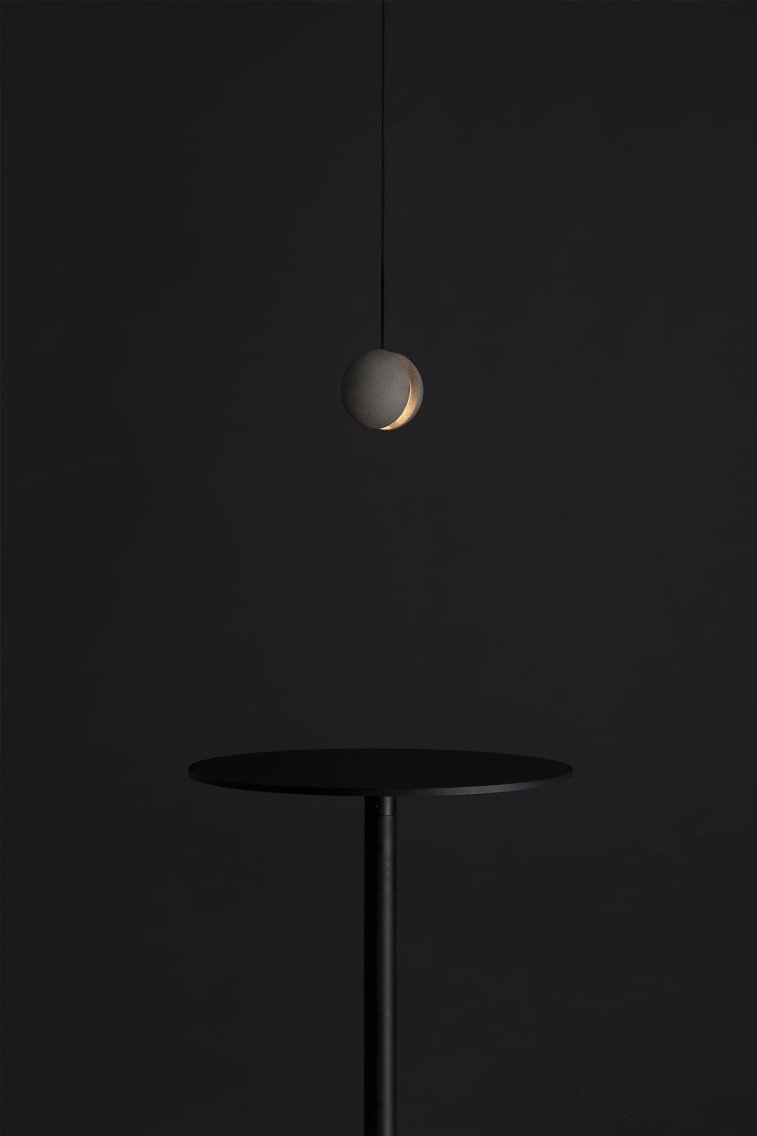 Moon Concrete Pendant Lamp - Blowlighting