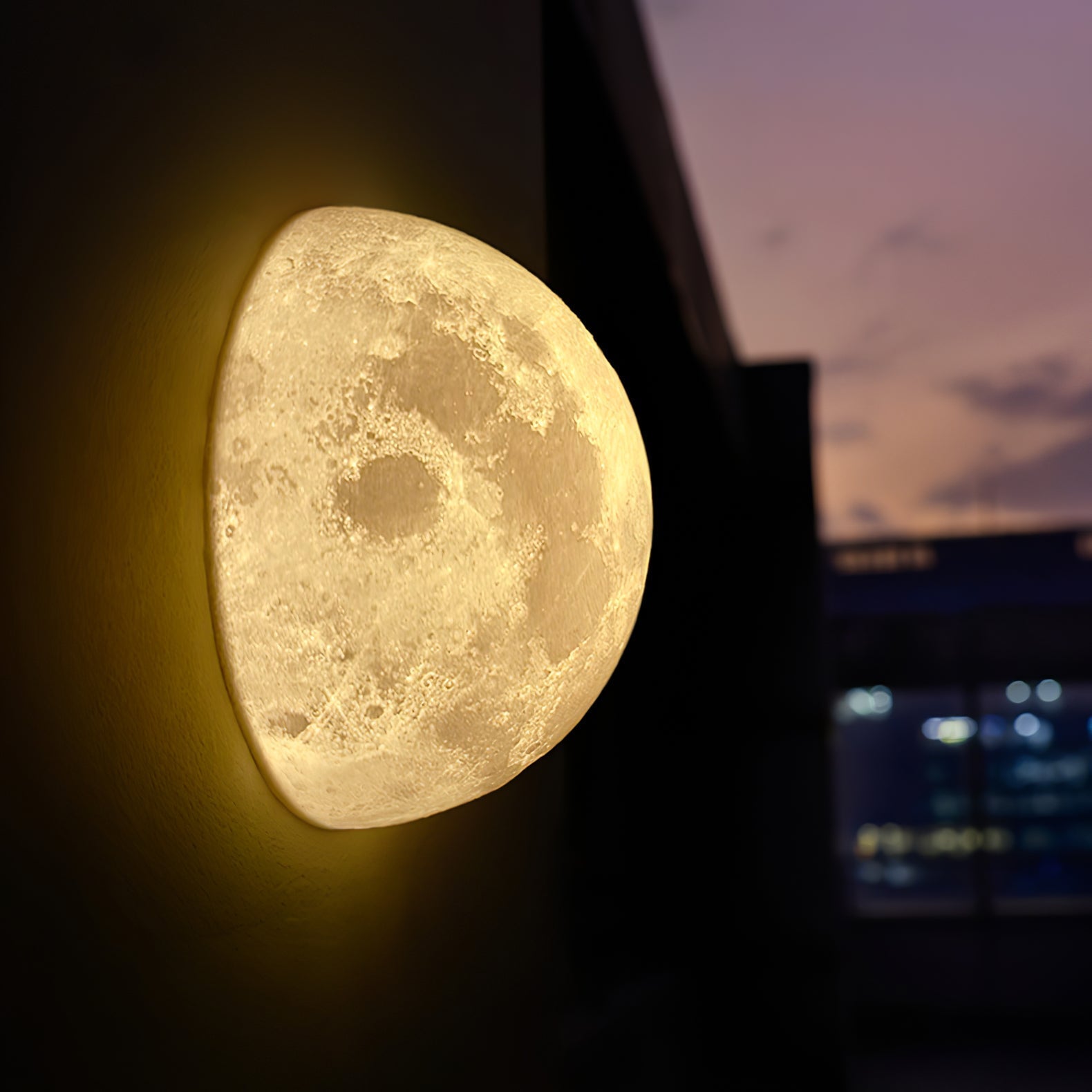 Moon 3D Wall Lamp - Blowlighting