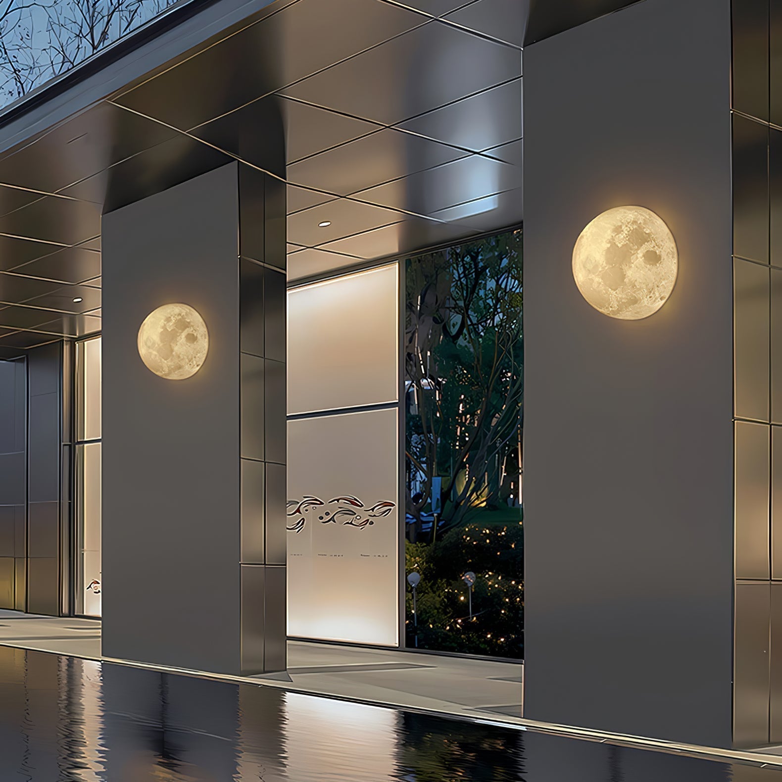 Moon 3D Wall Lamp - Blowlighting