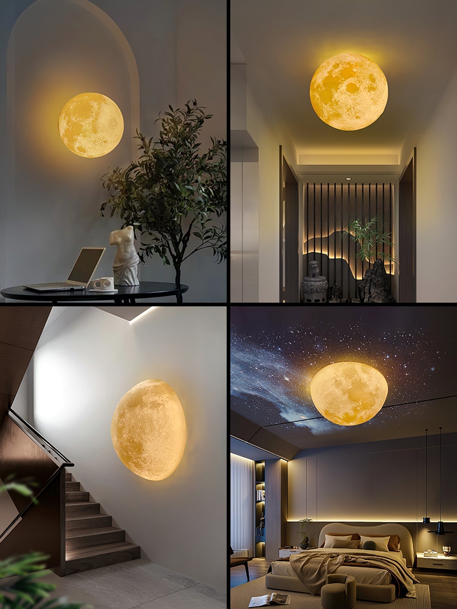 Moon 3D Wall Lamp - Blowlighting