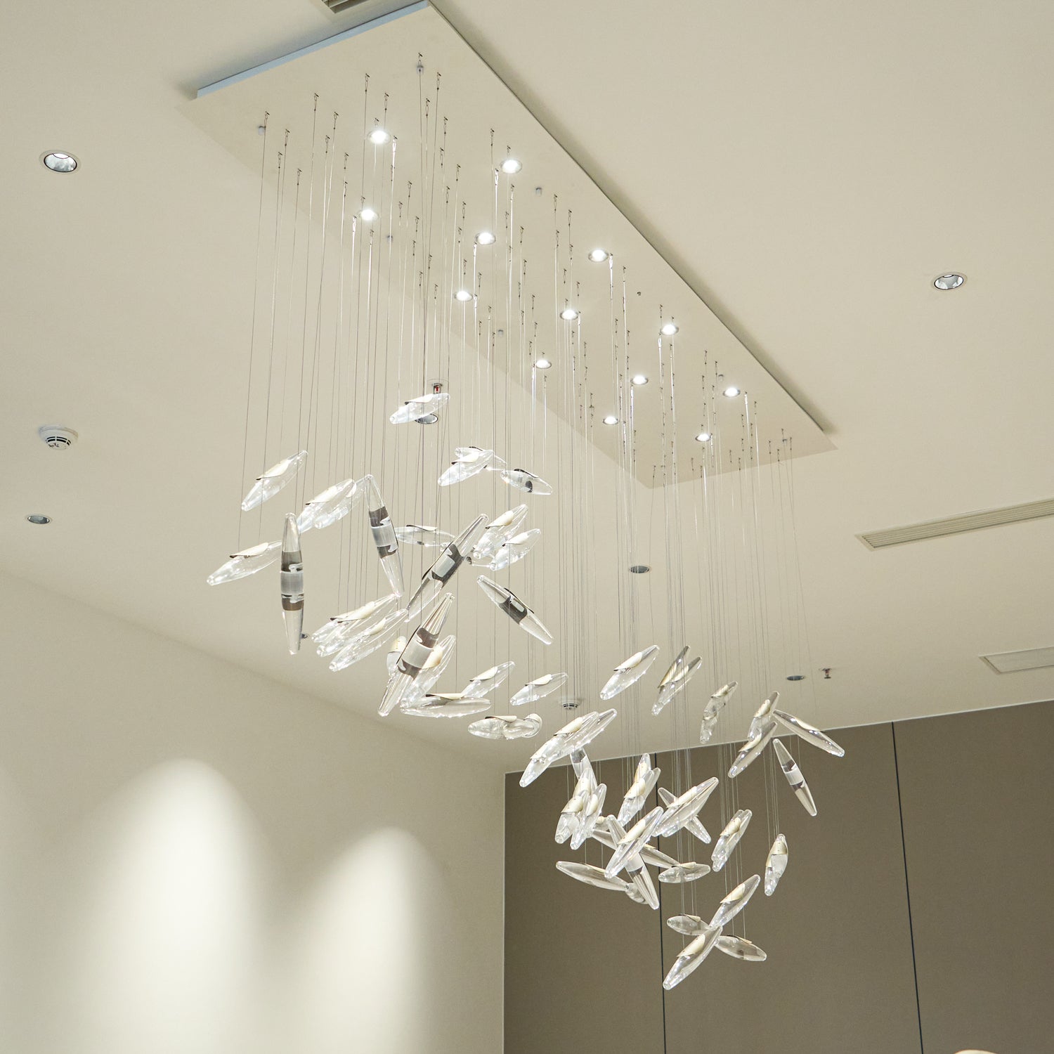 Moonlight Whispers Chandelier - Blowlighting