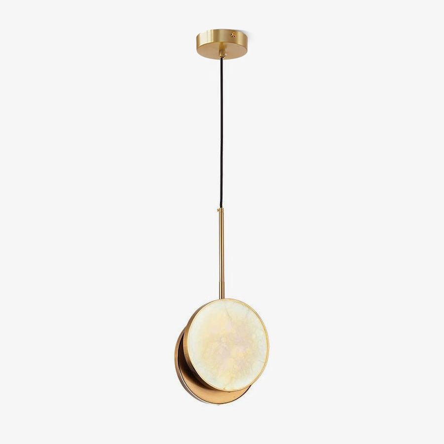 Synoryra Dual Disc Alabaster Pendant Light - Neutralighting