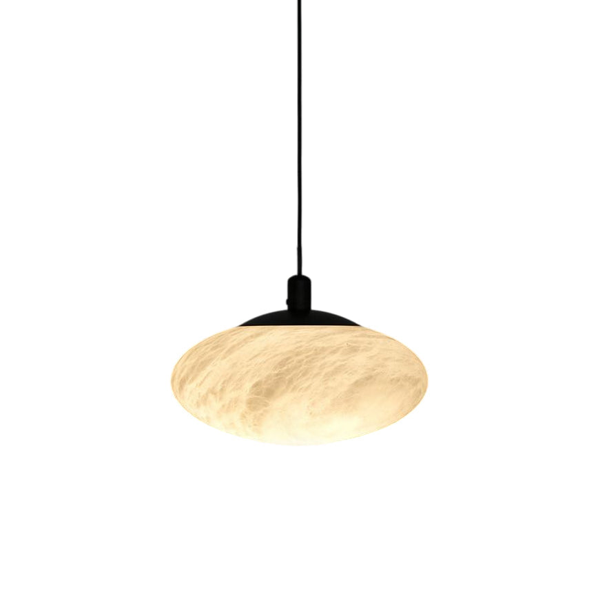 Cuthean Modern Minimalist Brass Alabaster Pendant Lamp - Letslighting
