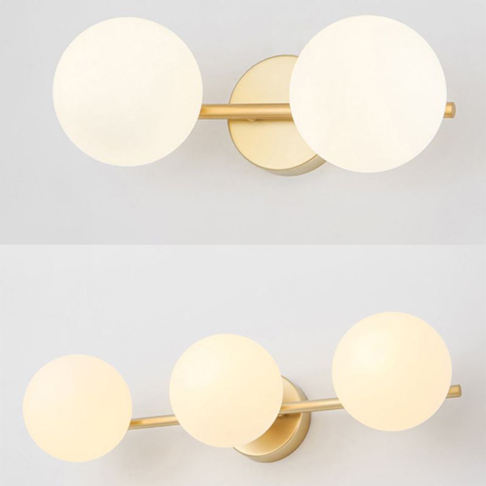 Valentina Modern LED Wandleuchten Wohn/Schlaf/Bad/Kinderzimmer Flur Innen Metall&Glas