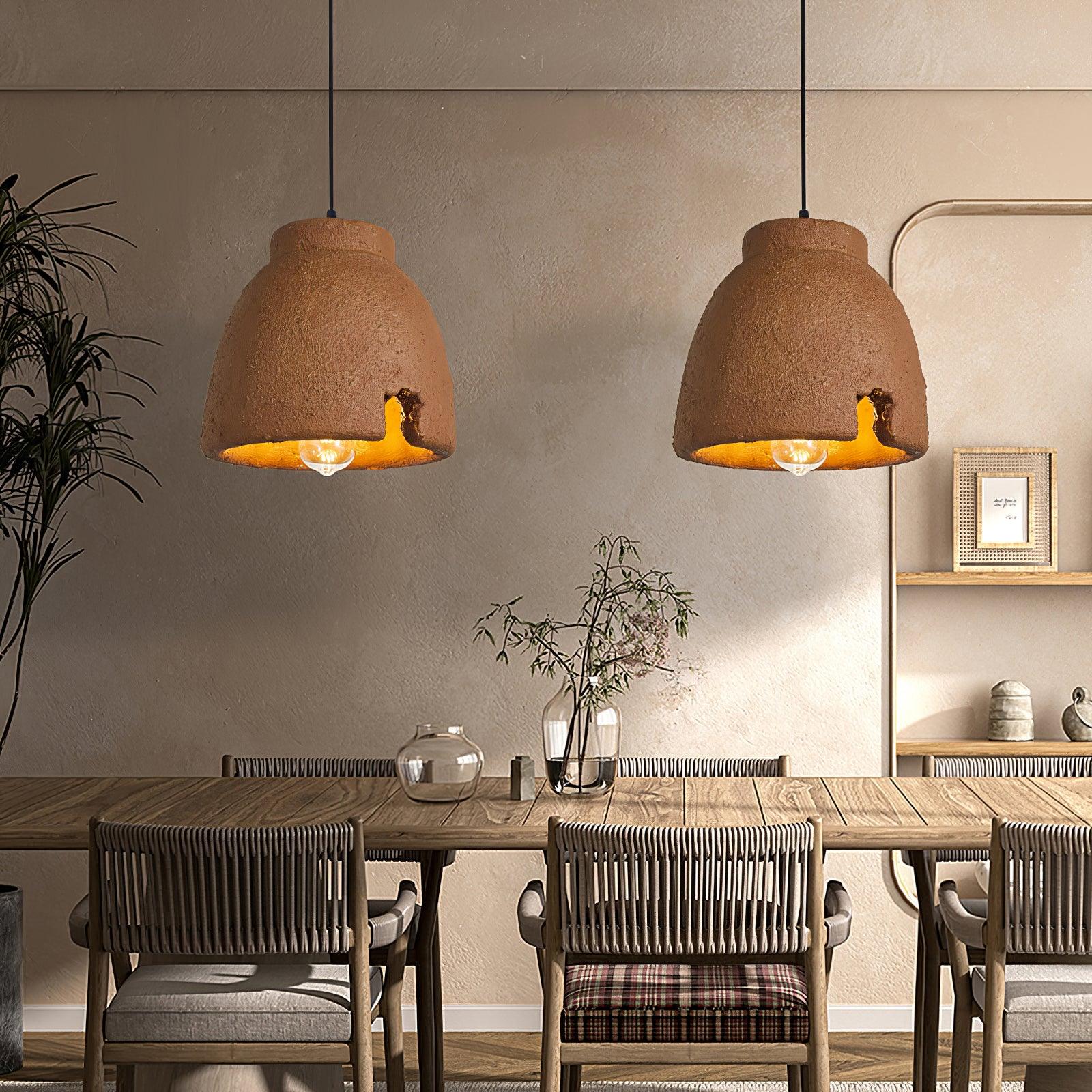 Osileth Wabi-Sabi Harz Pendelleuchte-Letslighting