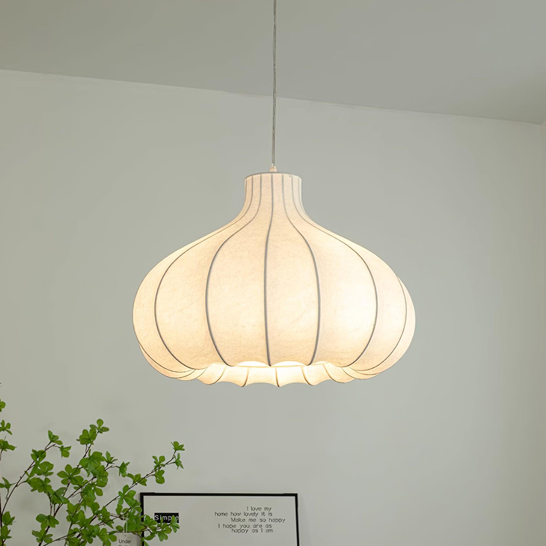 Pendelleuchte Gefalteter Seidenschirm Zeitgenössisch-Letslighting
