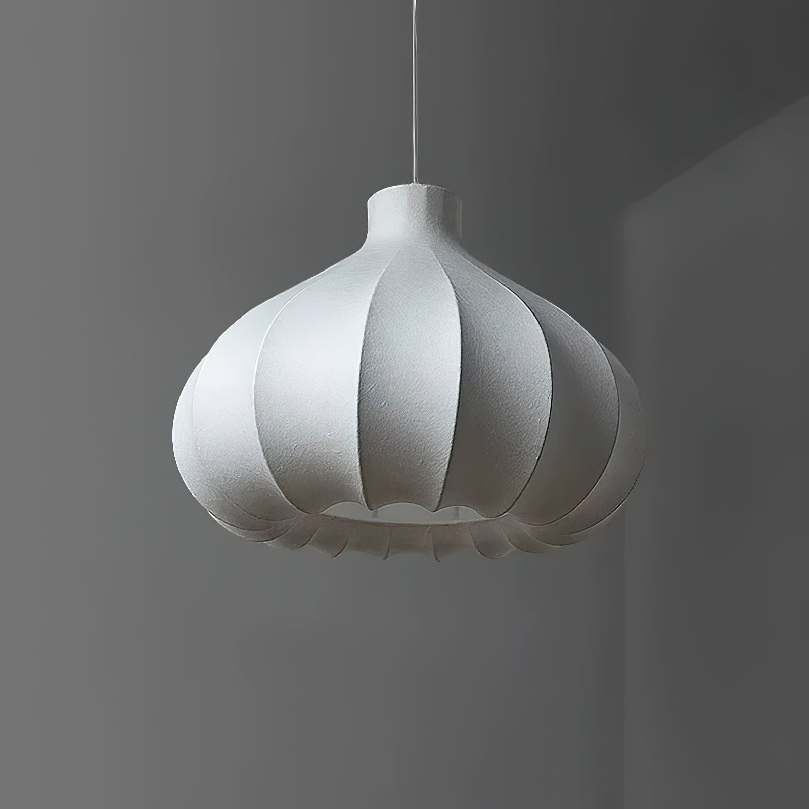 Zinnia Vintage Stoff Pendelleuchte Leuchte-Letslighting
