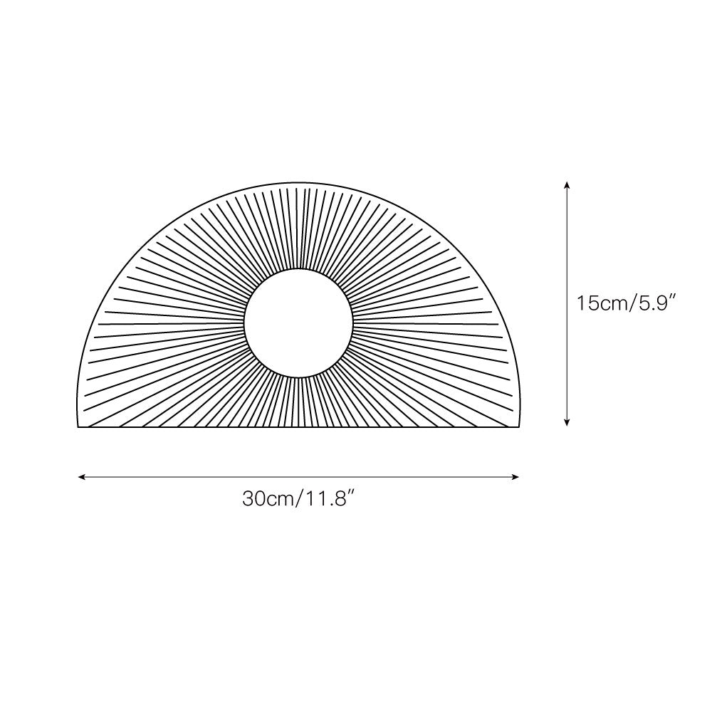 Nytheos Wandleuchte aus Harzglas-Letslighting