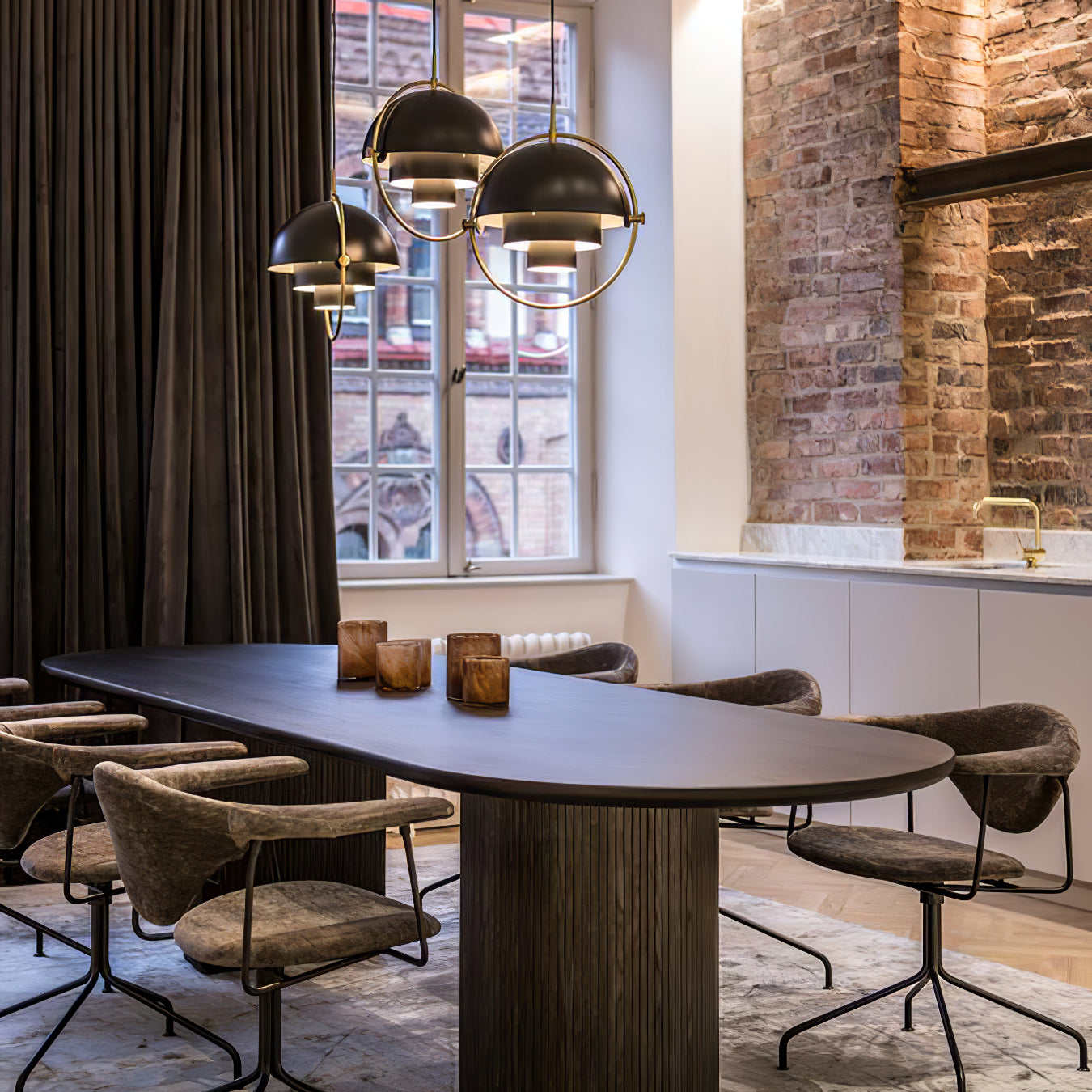 Deformed Ball Pendant Light - Blowlighting