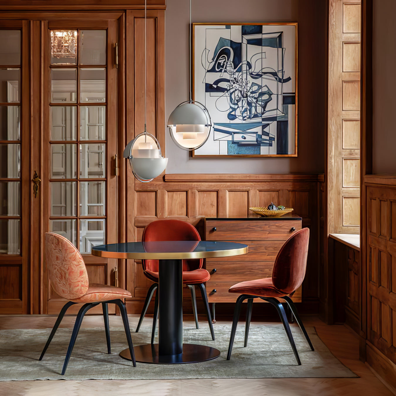 Deformed Ball Pendant Light - Blowlighting