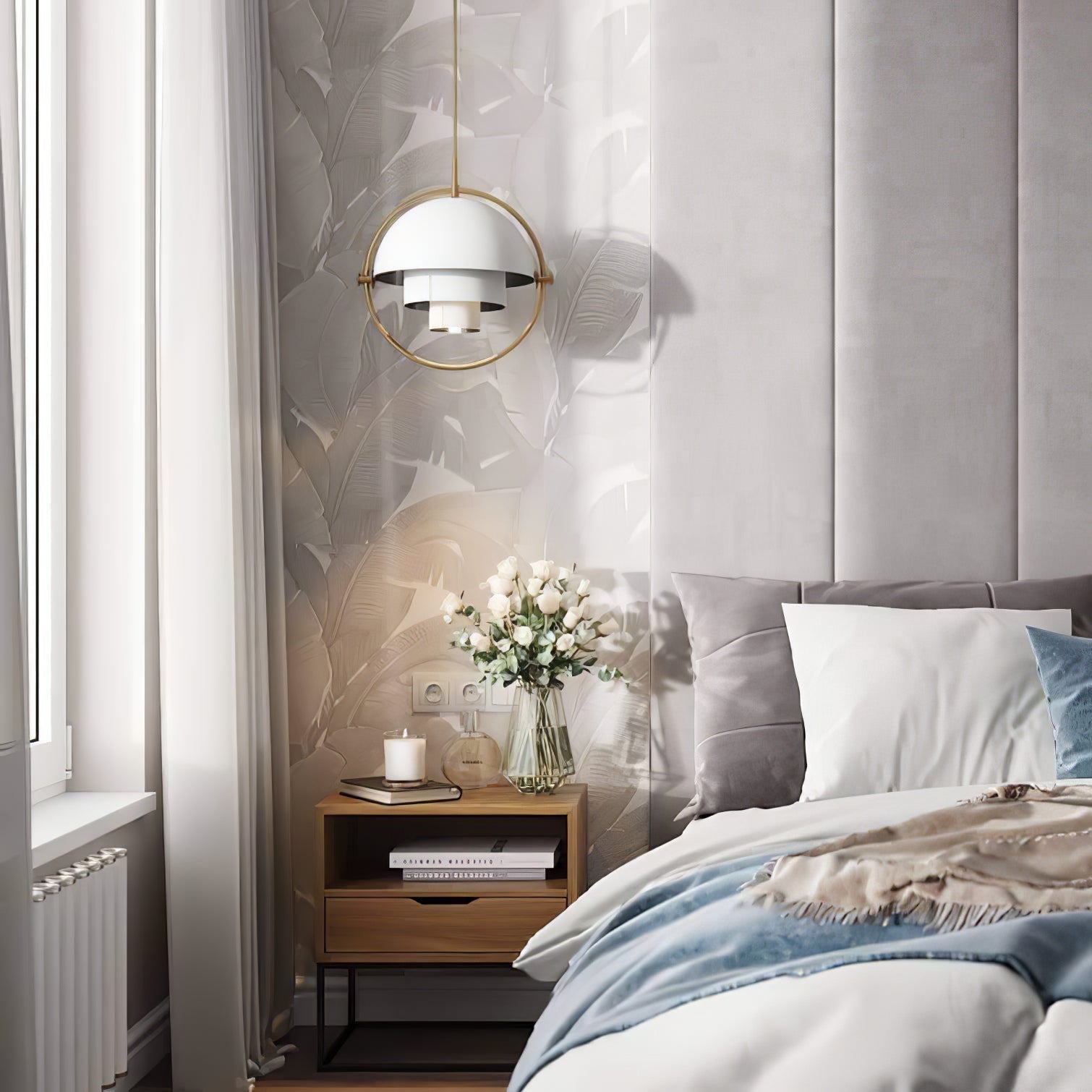 Deformed Ball Pendant Light - Blowlighting