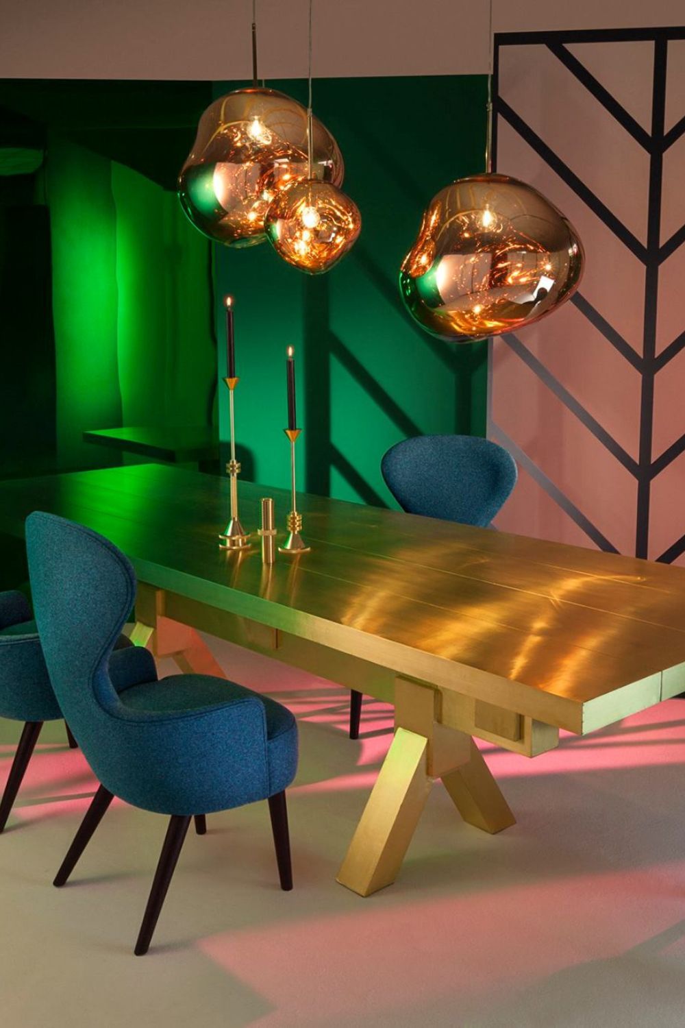 Solara Pendant Lamp Blown Glass Irregular Cluster Sculptural - Letslighting