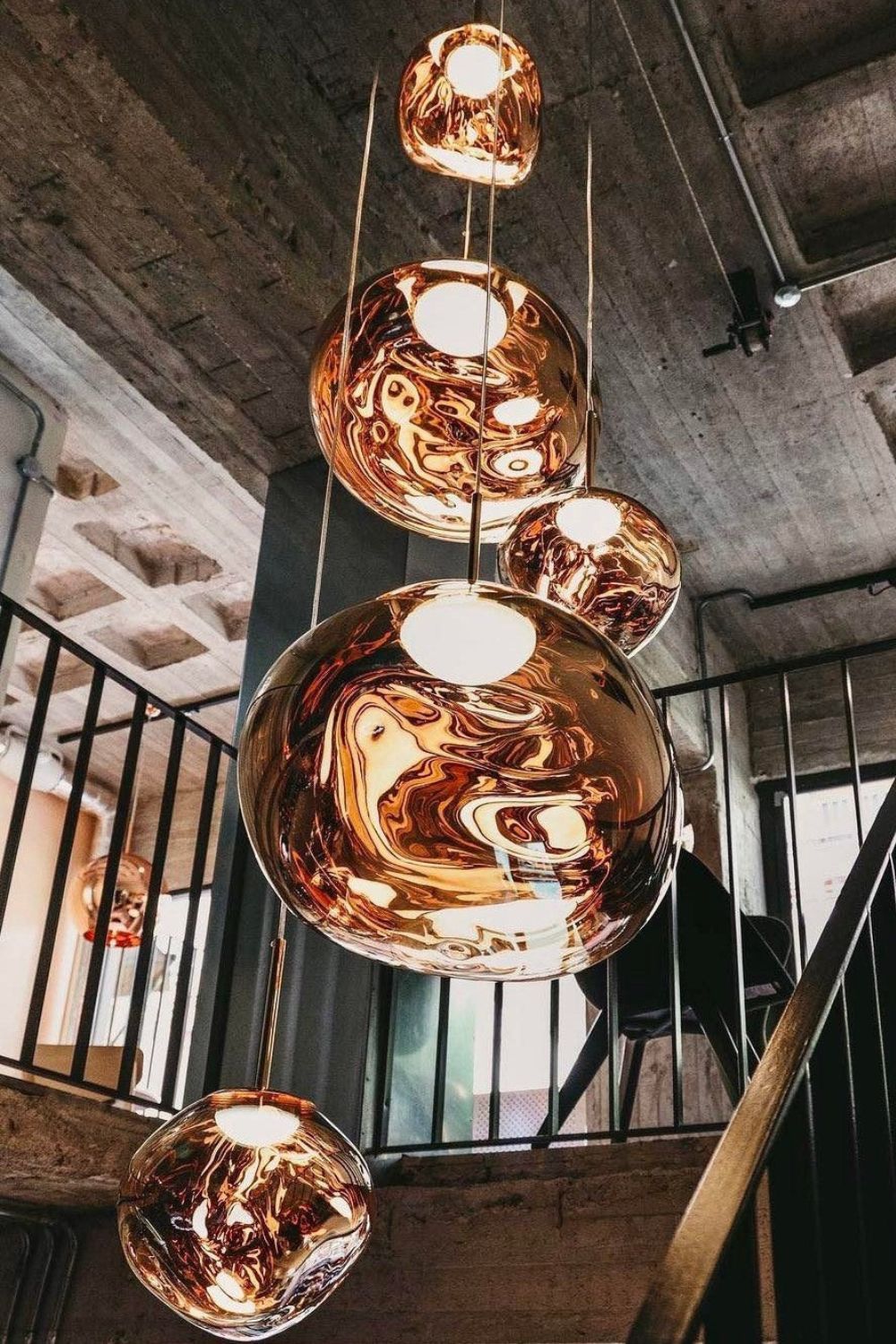 Solara Pendant Lamp Blown Glass Irregular Cluster Sculptural - Letslighting