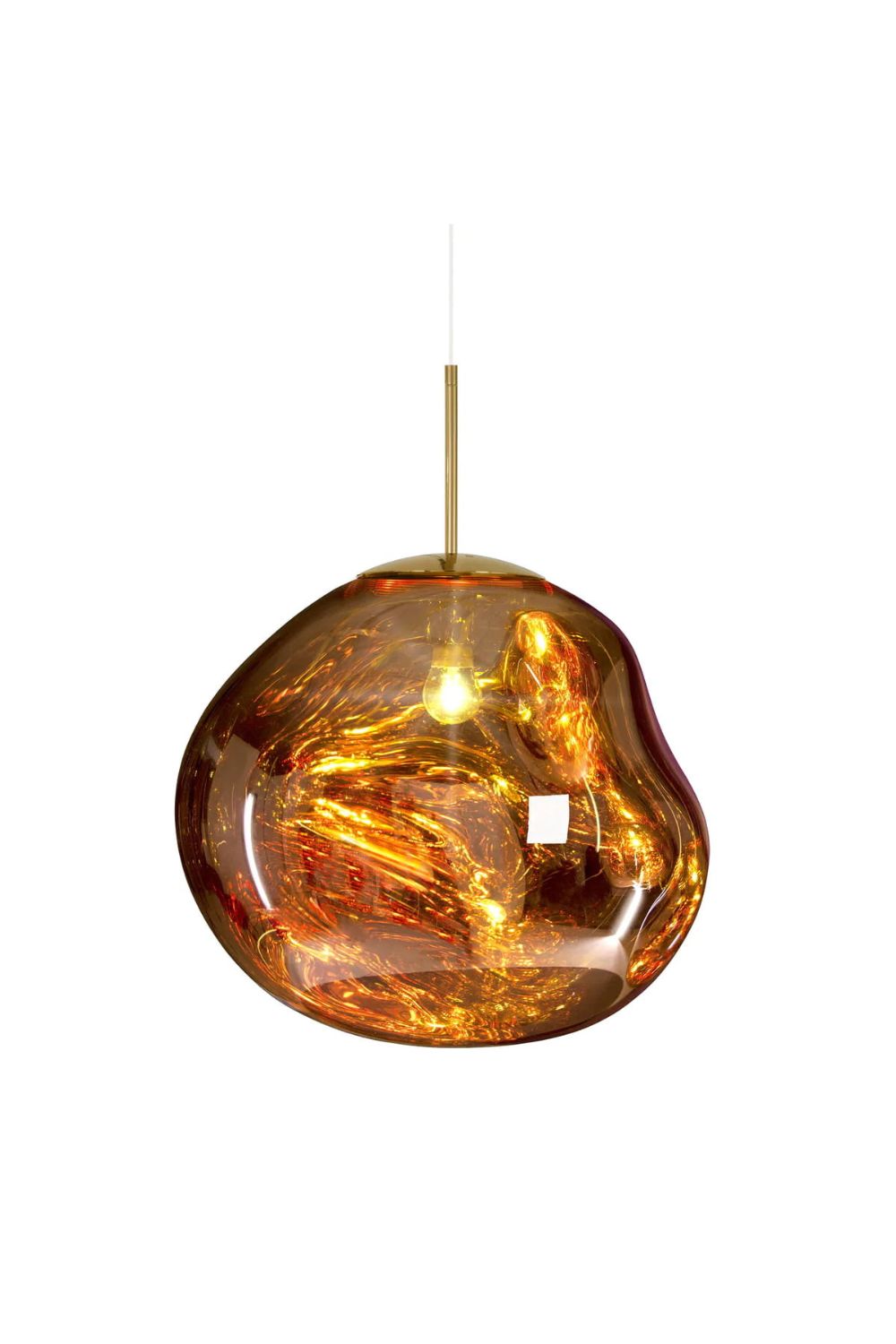 Solara Pendant Lamp Blown Glass Irregular Cluster Sculptural - Letslighting