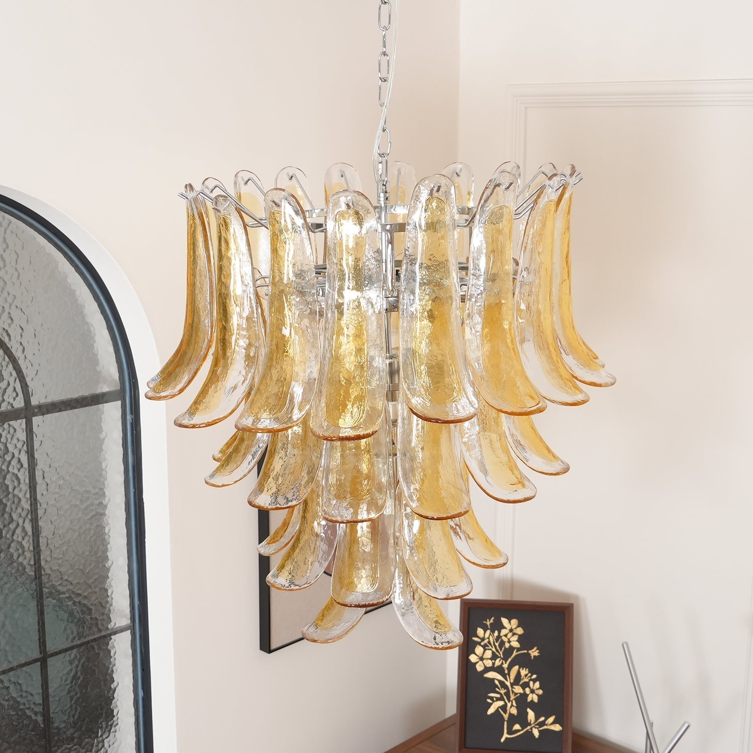 Orshaan Postmodern Luxury Metal Glass Chandelier - Letslighting