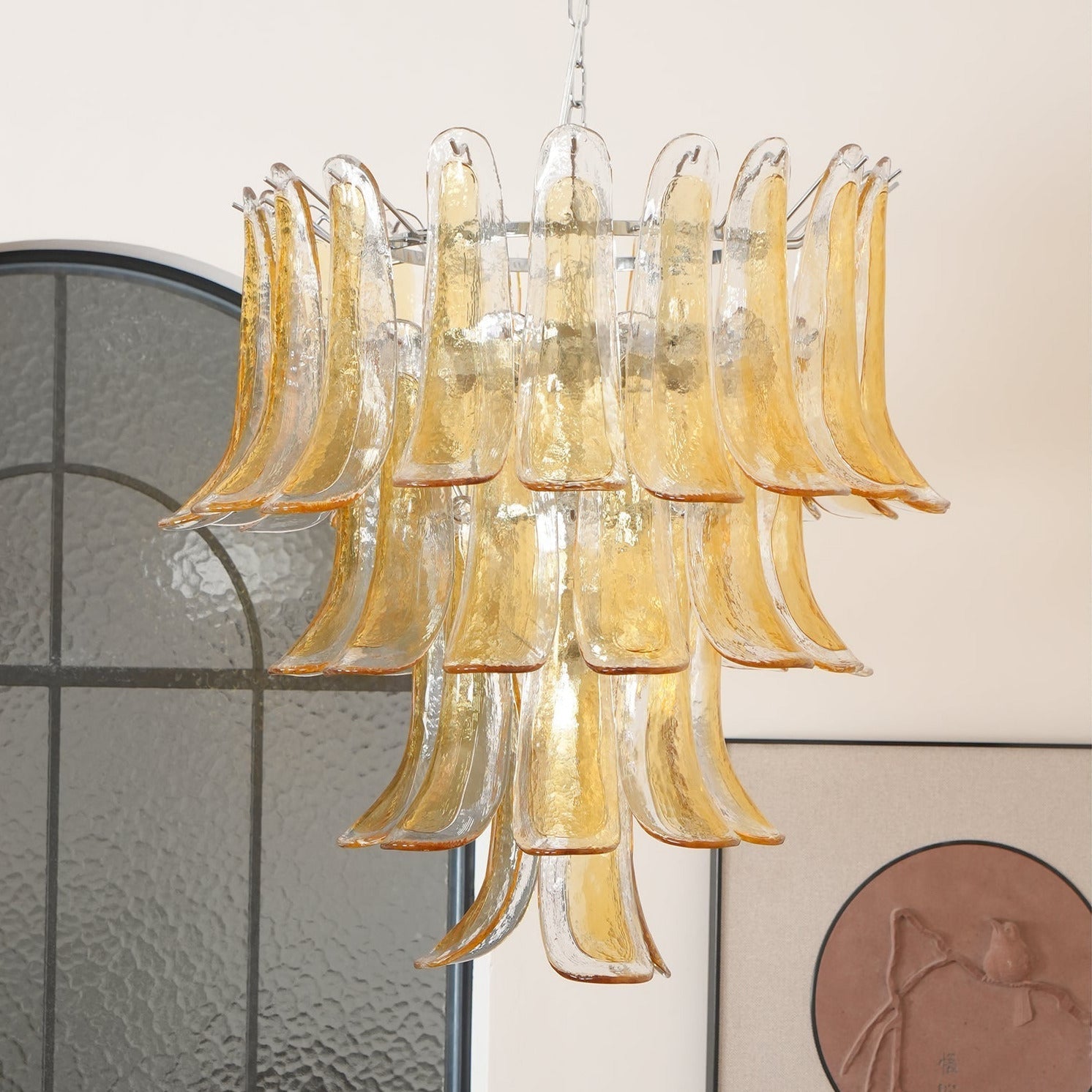 Kelly Murano-Glas-Kronleuchter