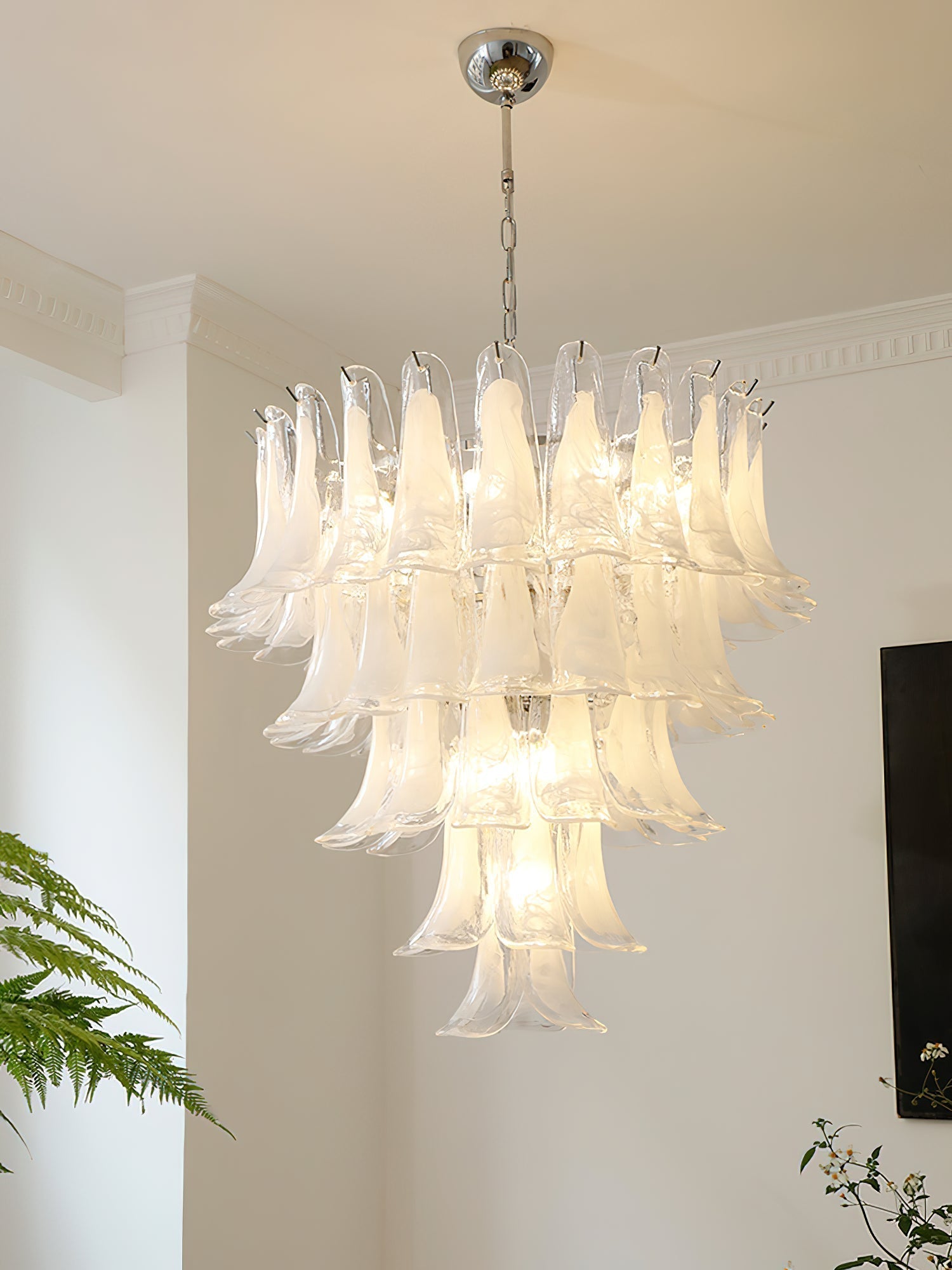 Orshaan Postmodern Luxury Metal Glass Chandelier - Letslighting