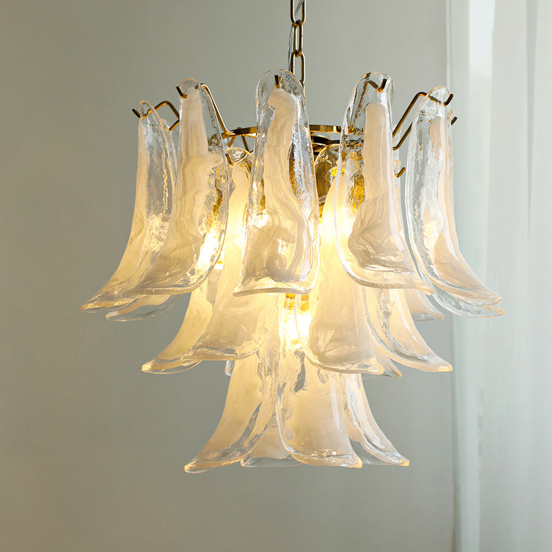 Orshaan Postmodern Luxury Metal Glass Chandelier - Letslighting