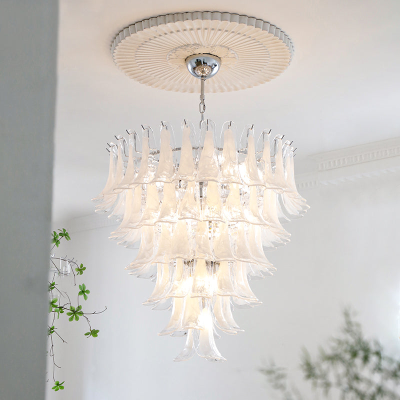 Orshaan Postmodern Luxury Metal Glass Chandelier - Letslighting