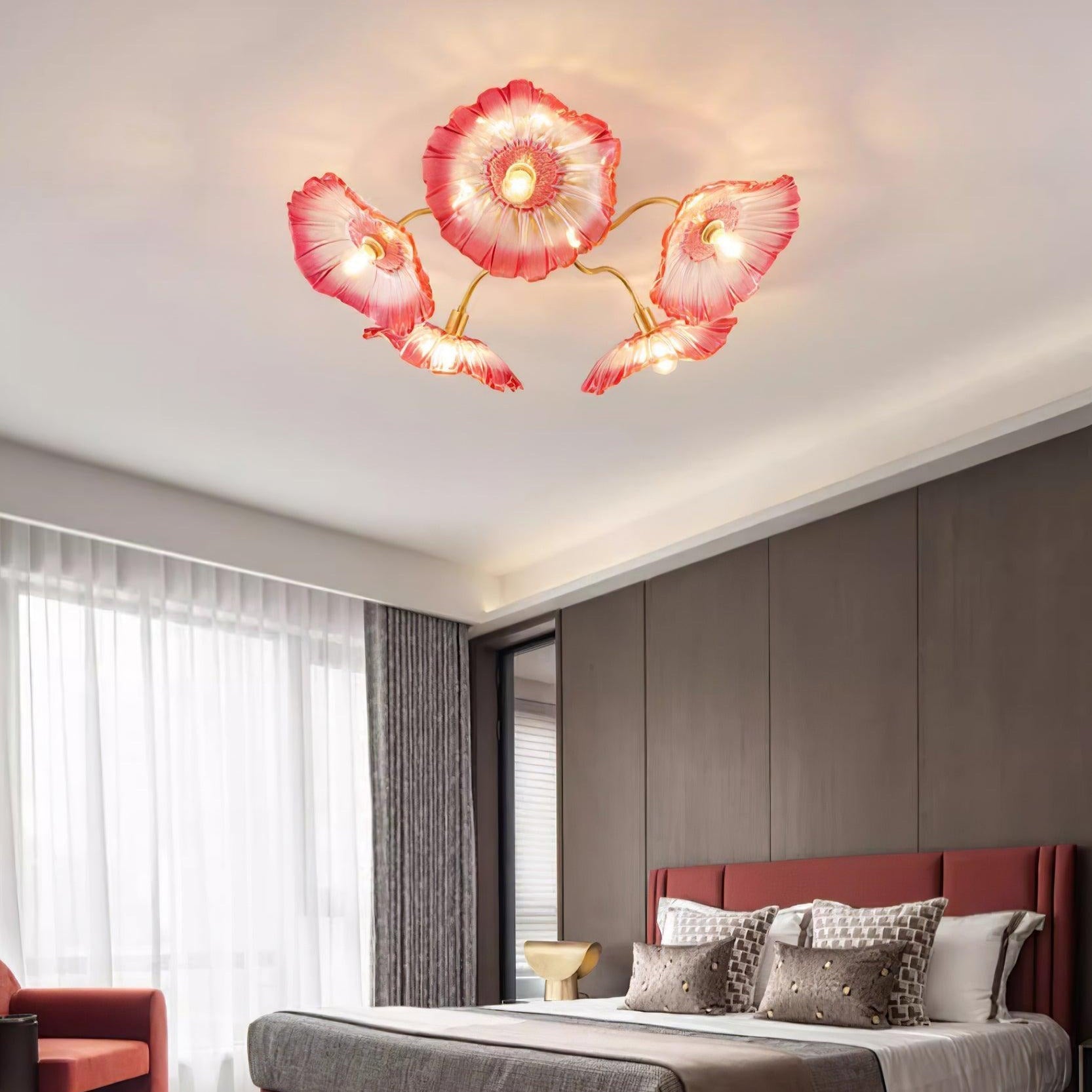 Ryne Deckenleuchte Glas