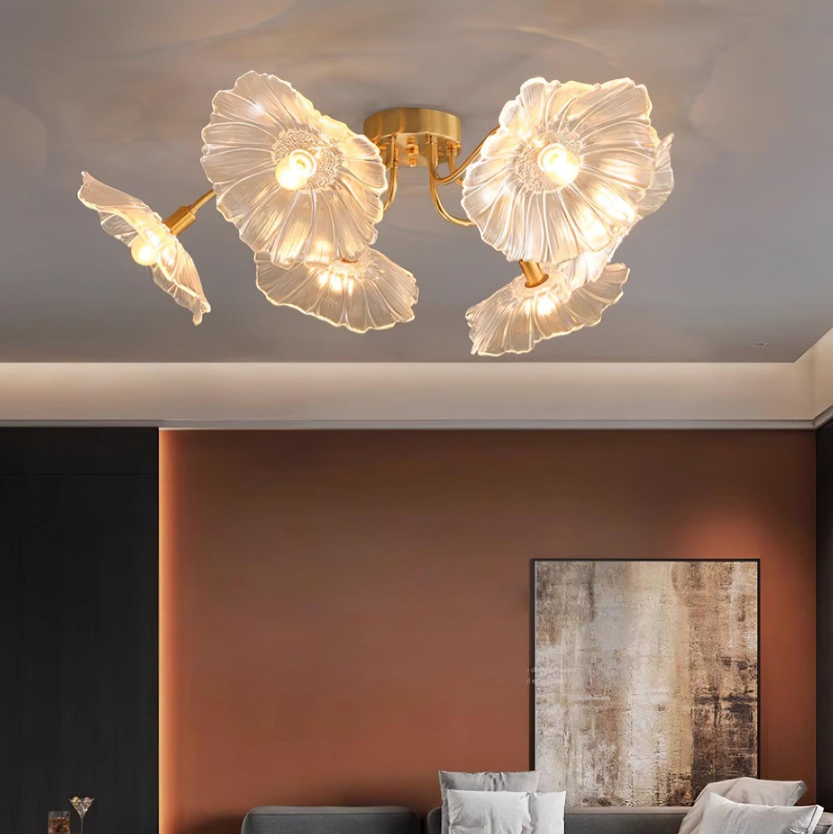 Ryne Deckenleuchte Glas