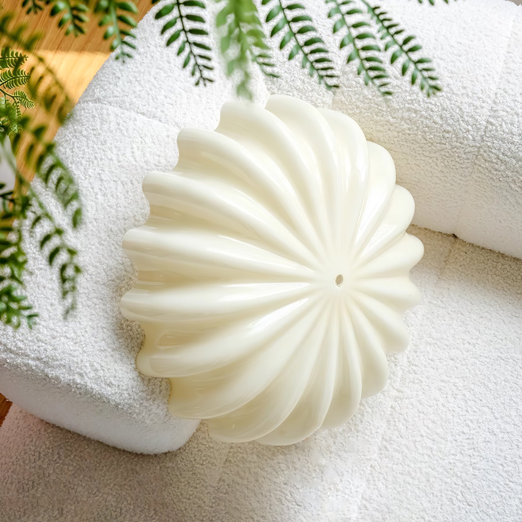 Wyna Mundgeblasene Glas-Deckenleuchte